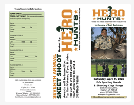 2026 Hero Hunts Skeet Shoot Brochure Thumb